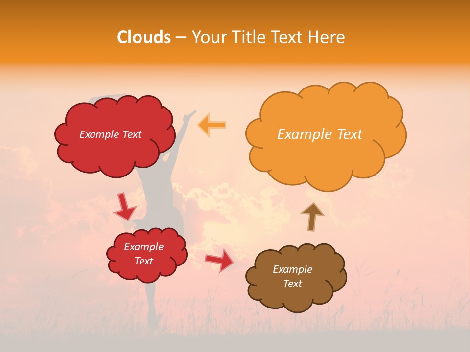 Fun Jump Happy PowerPoint Template