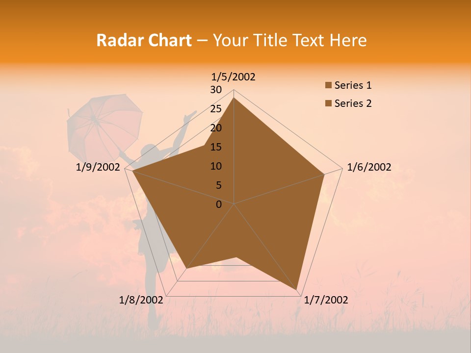 Fun Jump Happy PowerPoint Template