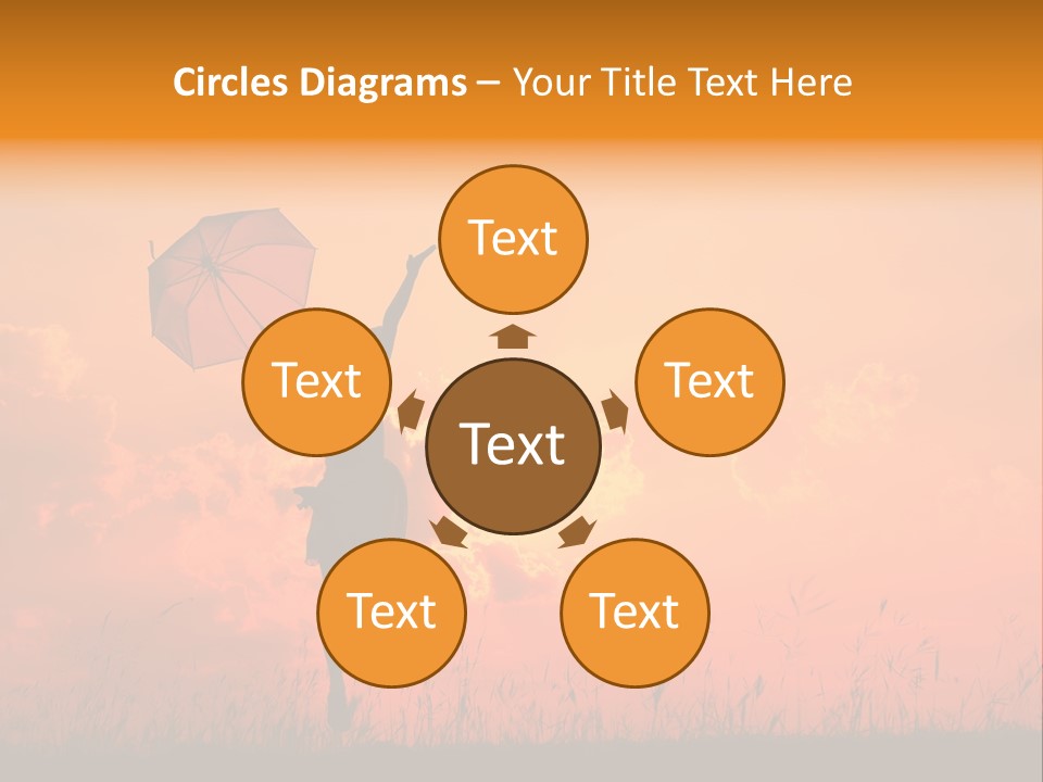 Fun Jump Happy PowerPoint Template