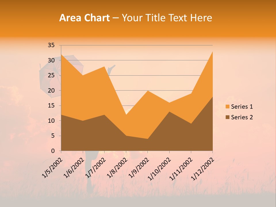 Fun Jump Happy PowerPoint Template
