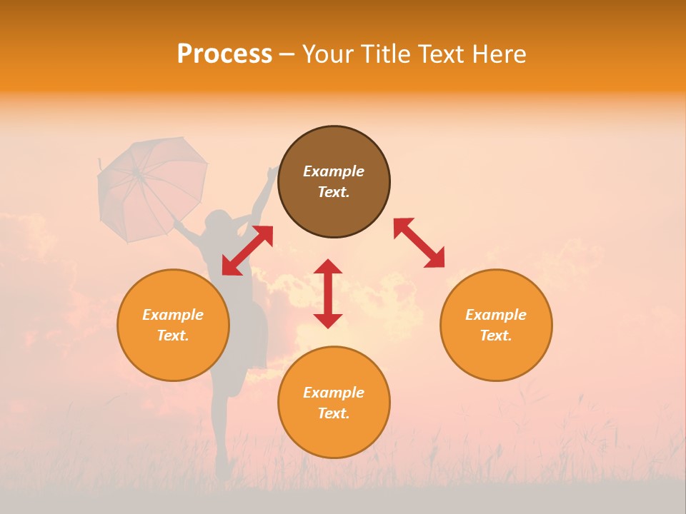 Fun Jump Happy PowerPoint Template