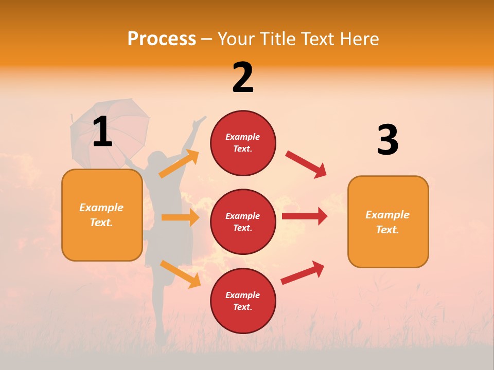 Fun Jump Happy PowerPoint Template