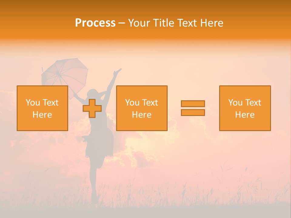 Fun Jump Happy PowerPoint Template
