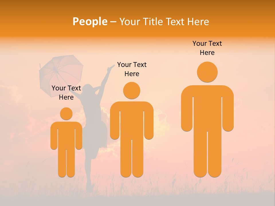 Fun Jump Happy PowerPoint Template