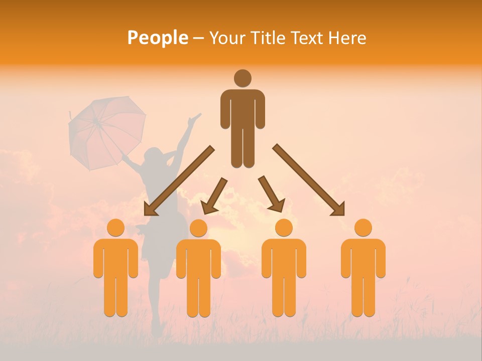 Fun Jump Happy PowerPoint Template