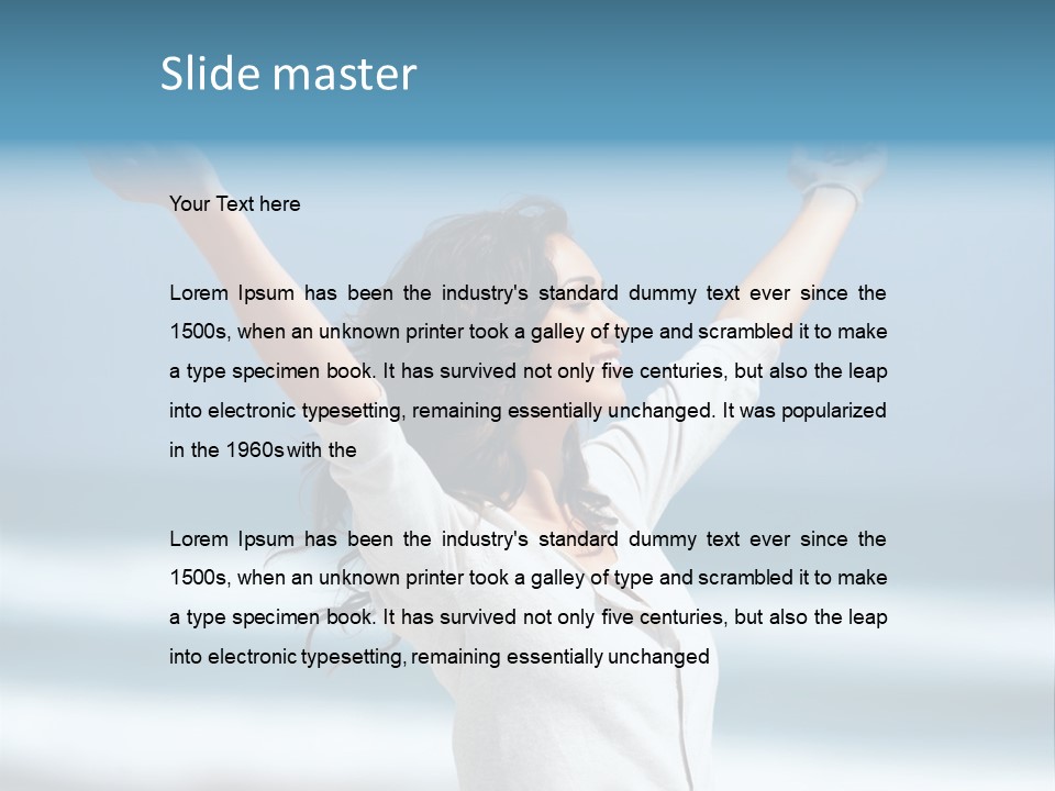 Teacup Pretty Crockery PowerPoint Template