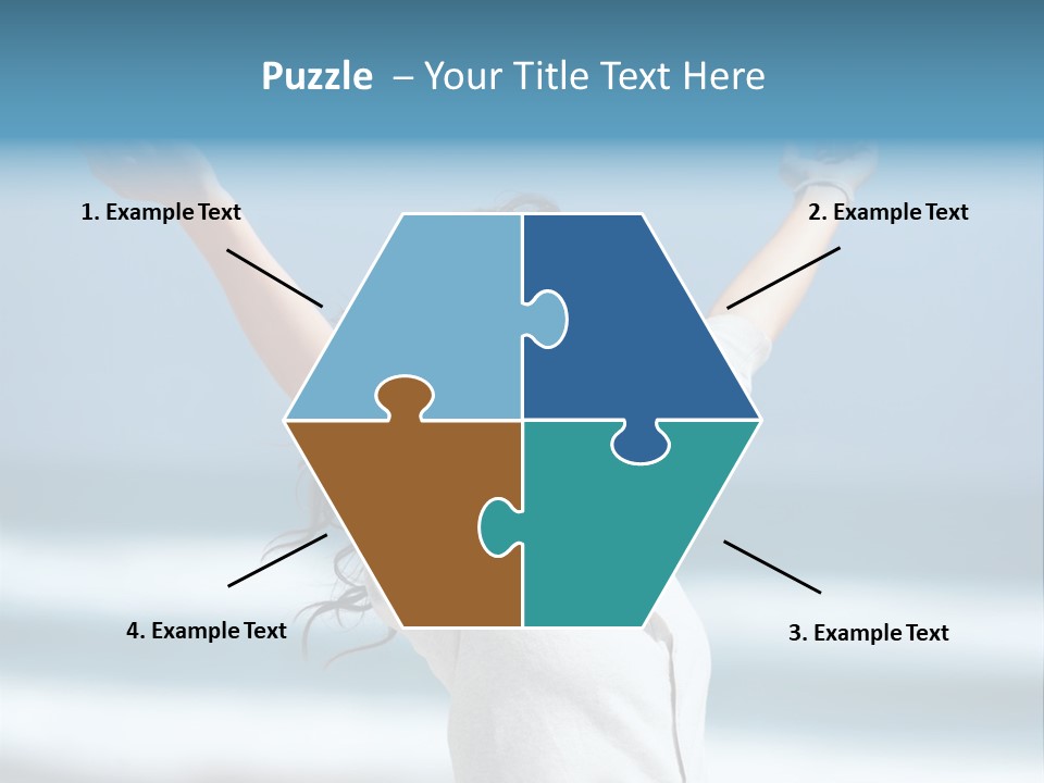 Teacup Pretty Crockery PowerPoint Template