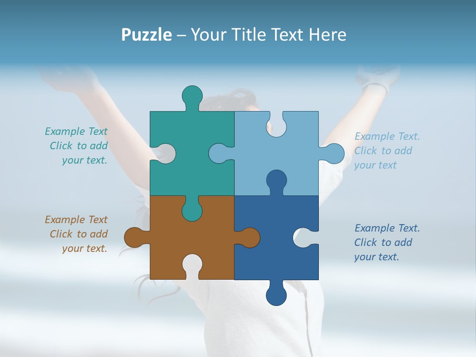 Teacup Pretty Crockery PowerPoint Template