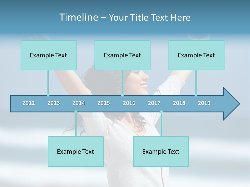 Teacup Pretty Crockery PowerPoint Template