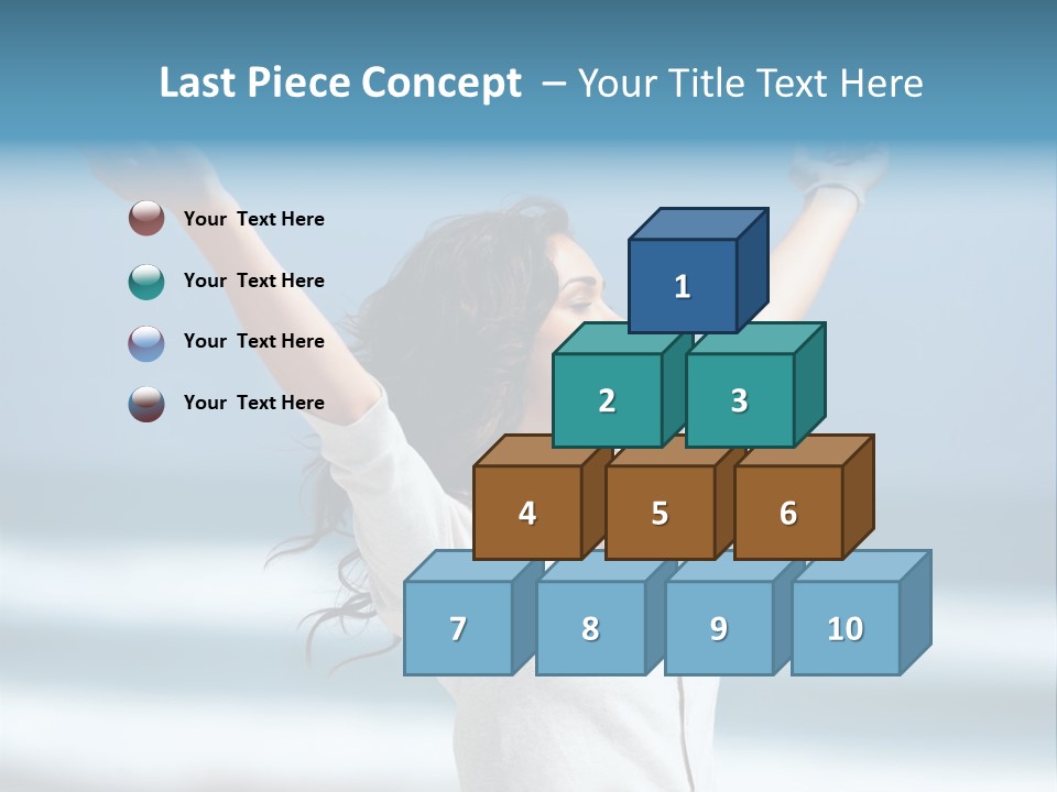 Teacup Pretty Crockery PowerPoint Template