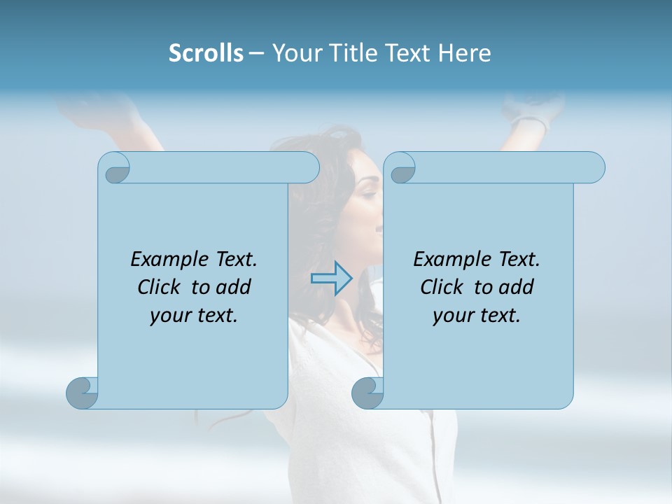 Teacup Pretty Crockery PowerPoint Template