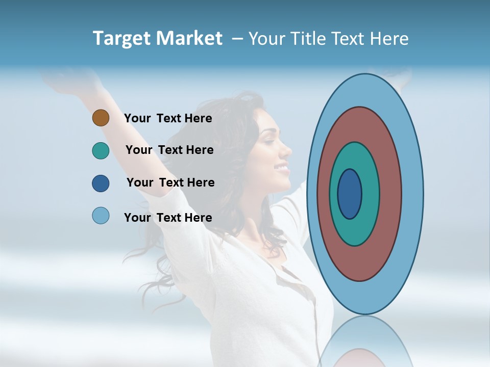 Teacup Pretty Crockery PowerPoint Template