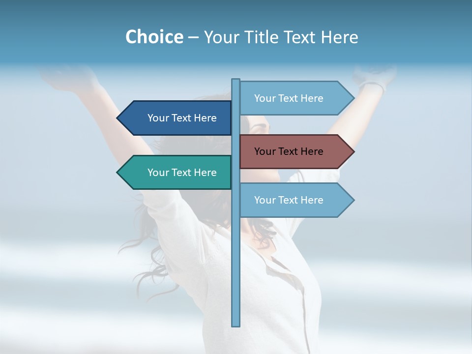 Teacup Pretty Crockery PowerPoint Template