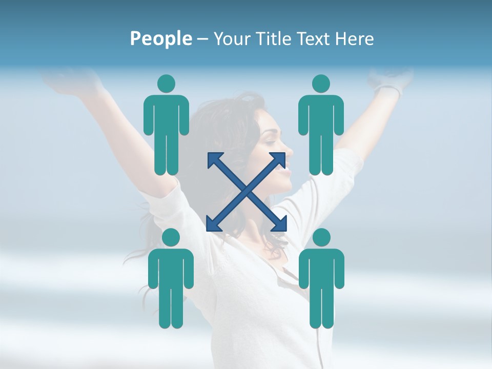 Teacup Pretty Crockery PowerPoint Template