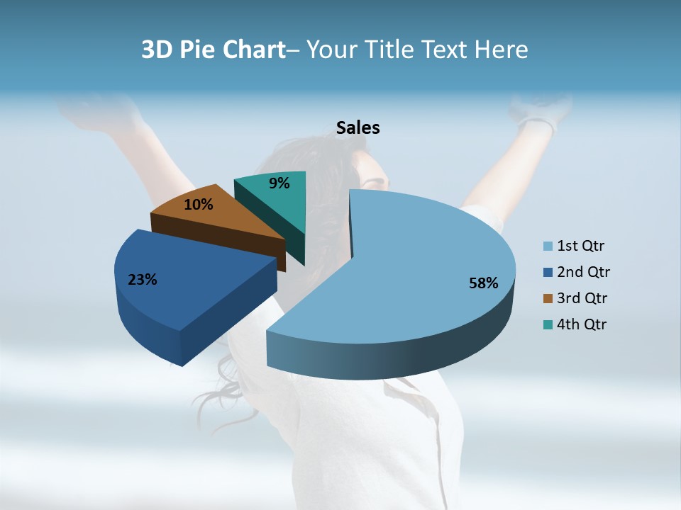 Teacup Pretty Crockery PowerPoint Template