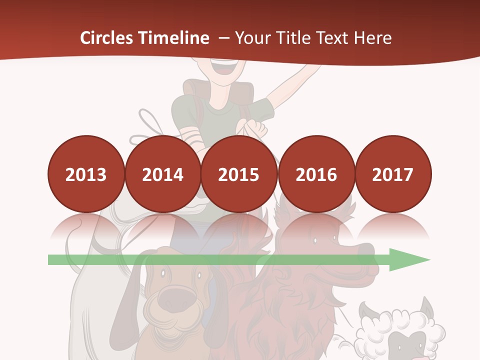 Mixed Isolated Breed PowerPoint Template