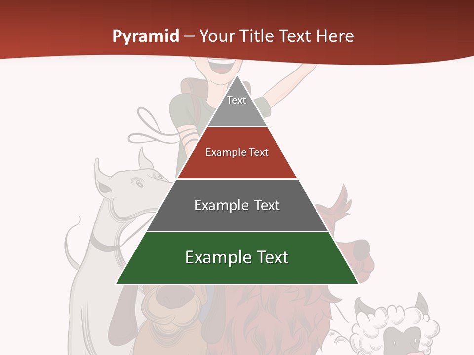 Mixed Isolated Breed PowerPoint Template