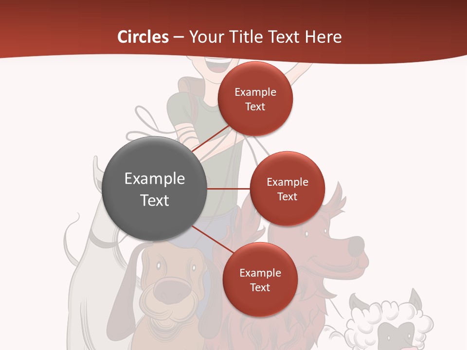 Mixed Isolated Breed PowerPoint Template