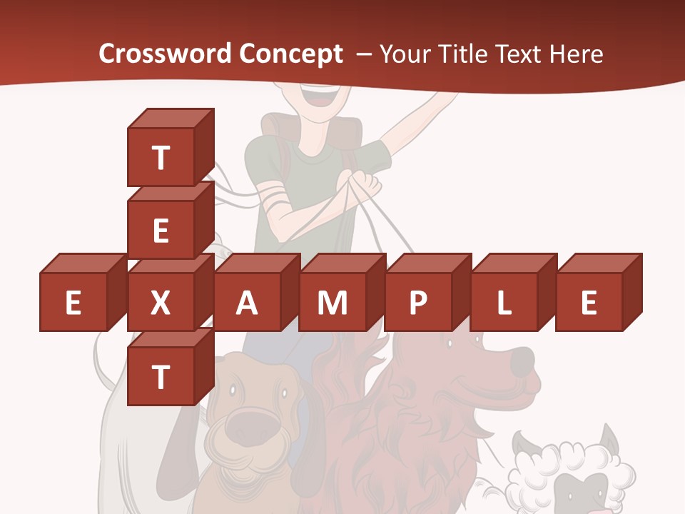 Mixed Isolated Breed PowerPoint Template