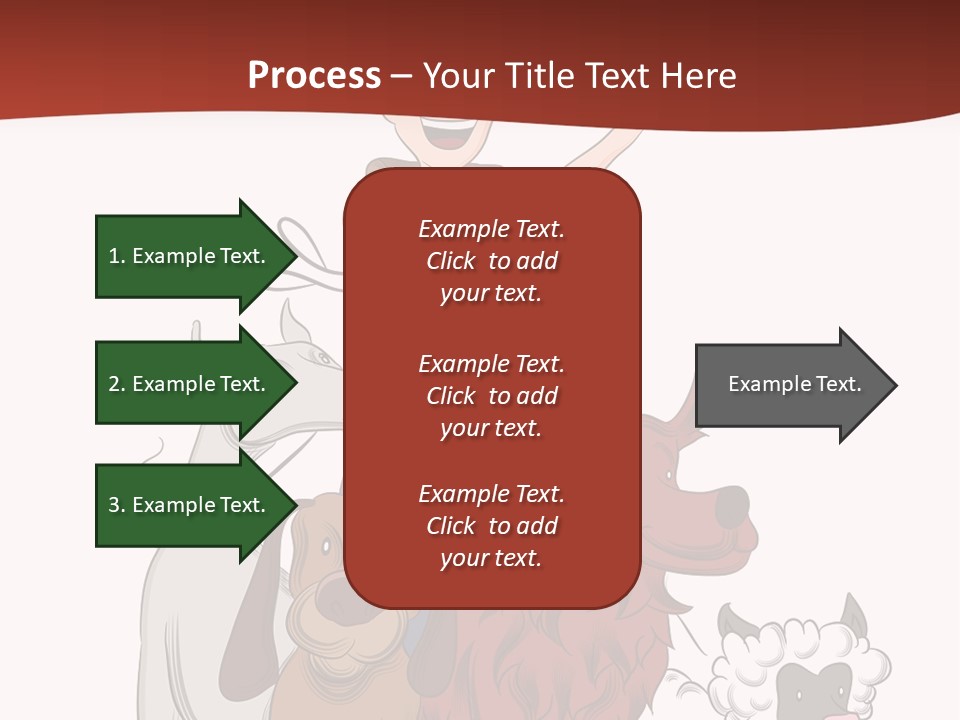 Mixed Isolated Breed PowerPoint Template