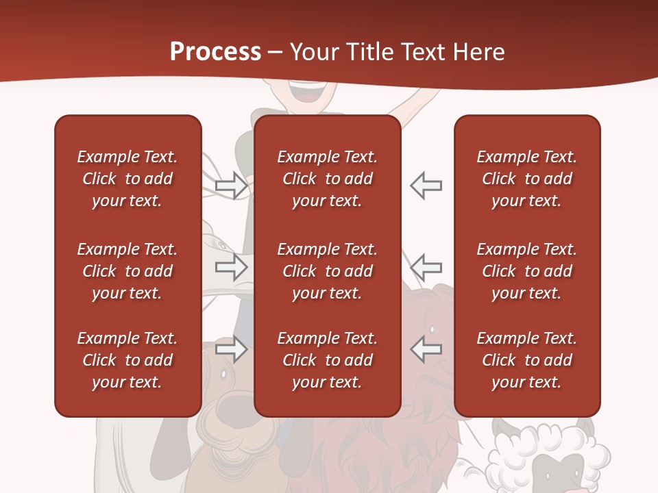 Mixed Isolated Breed PowerPoint Template