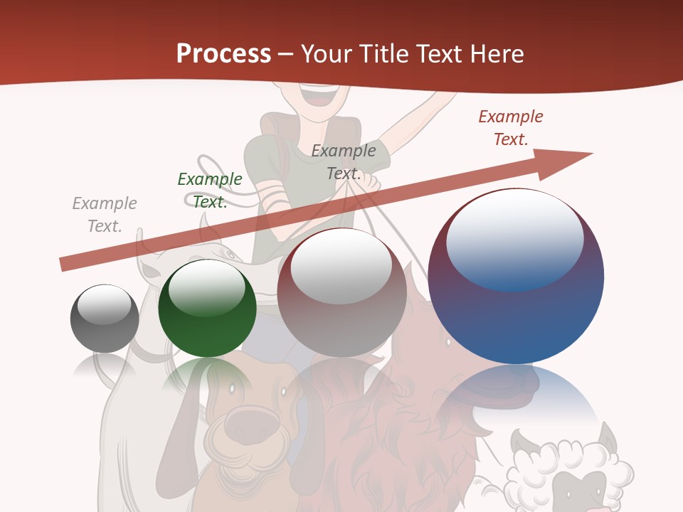 Mixed Isolated Breed PowerPoint Template