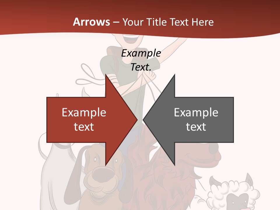 Mixed Isolated Breed PowerPoint Template