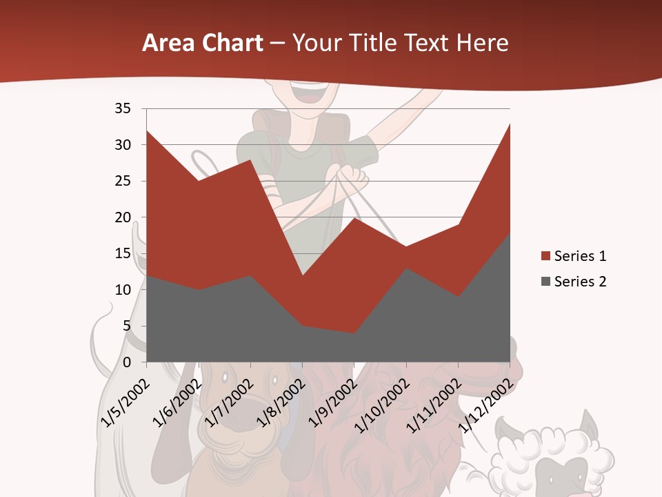 Mixed Isolated Breed PowerPoint Template