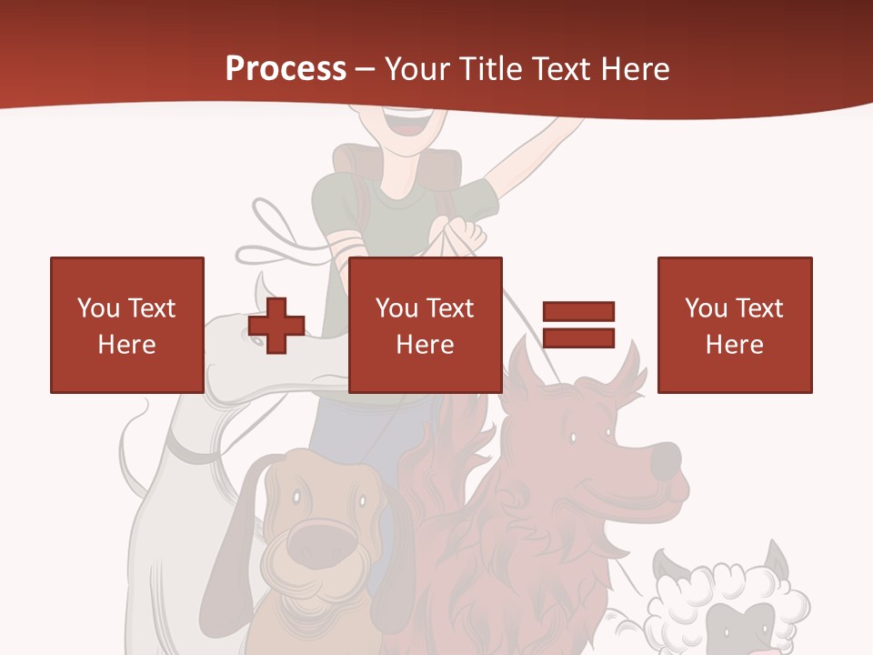 Mixed Isolated Breed PowerPoint Template