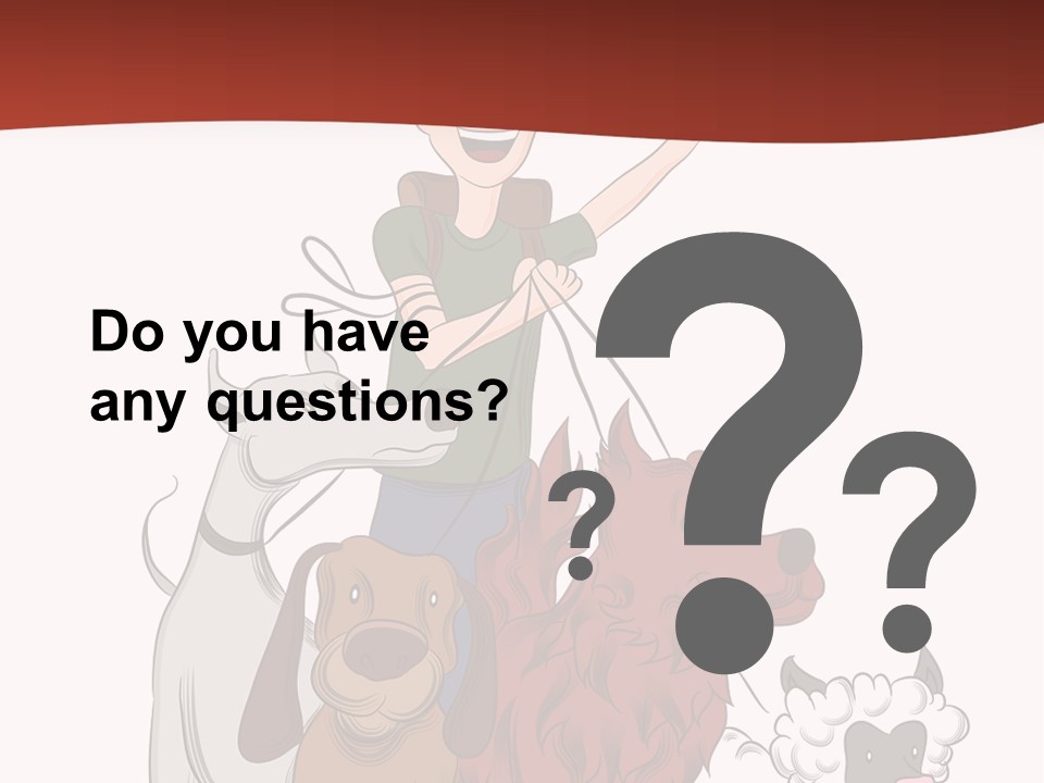 Mixed Isolated Breed PowerPoint Template