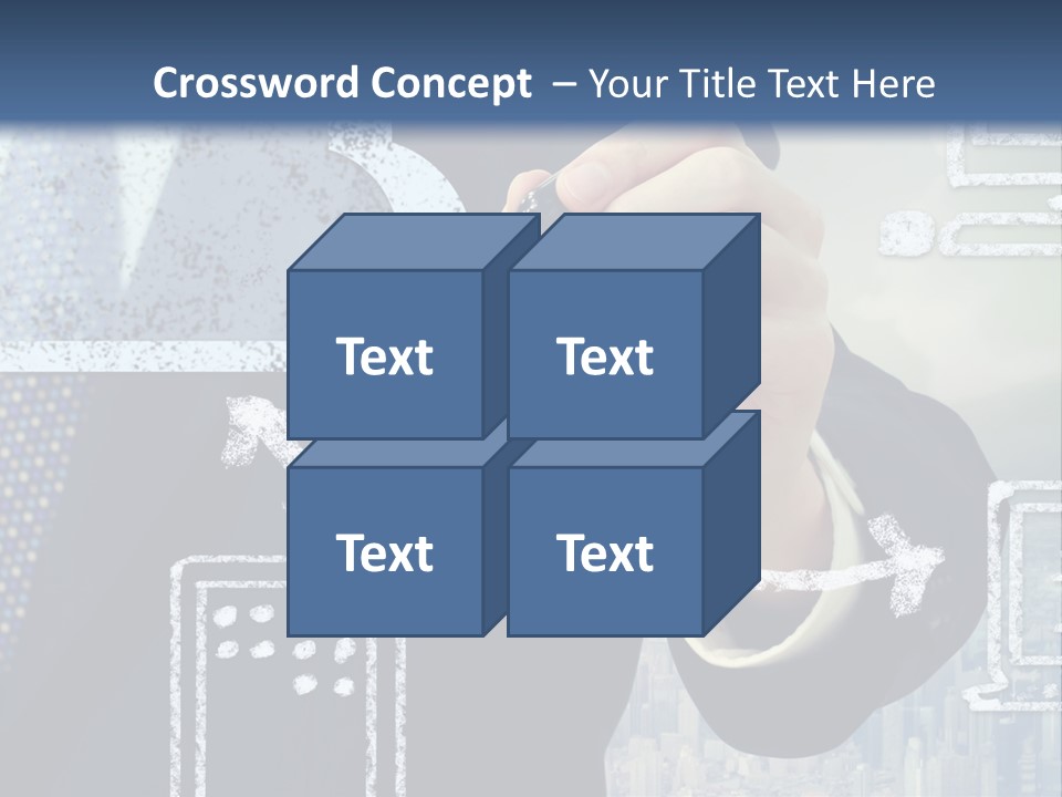 Network Touch Tablet PowerPoint Template