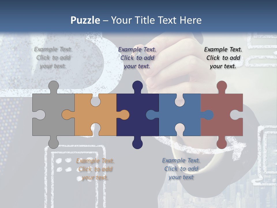Network Touch Tablet PowerPoint Template