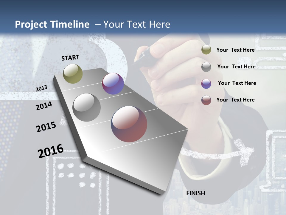 Network Touch Tablet PowerPoint Template