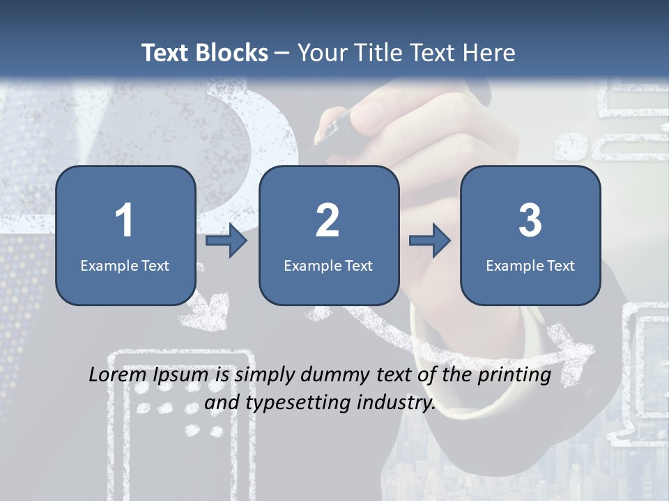 Network Touch Tablet PowerPoint Template