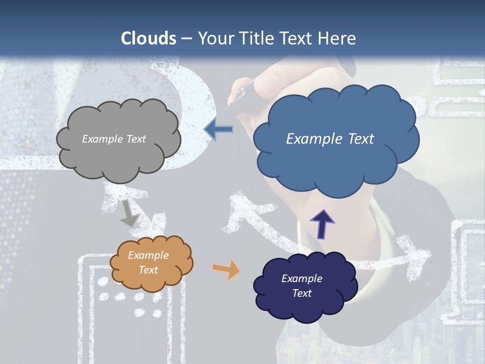 Network Touch Tablet PowerPoint Template