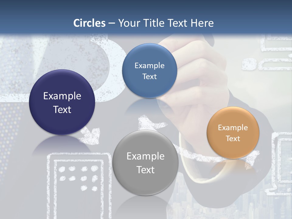 Network Touch Tablet PowerPoint Template