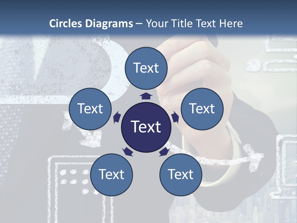 Network Touch Tablet PowerPoint Template