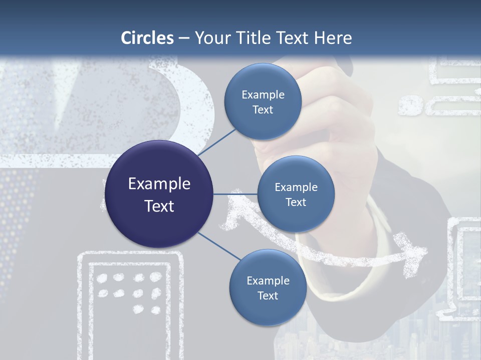 Network Touch Tablet PowerPoint Template