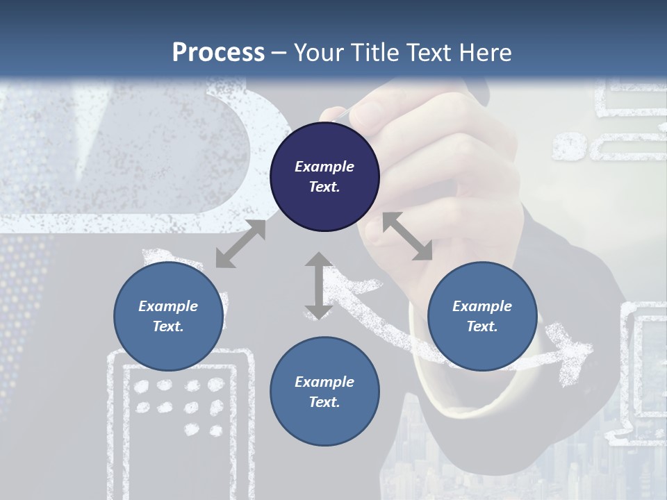 Network Touch Tablet PowerPoint Template