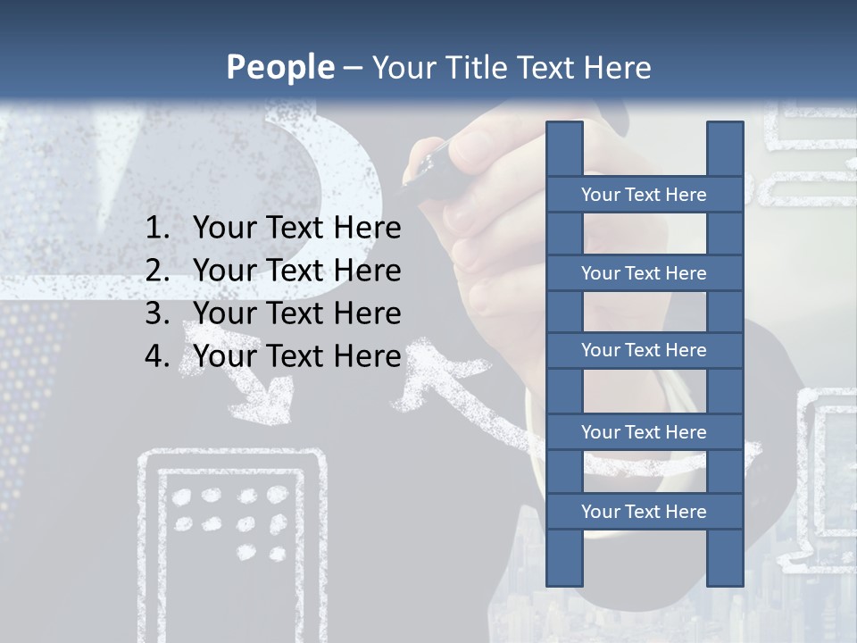 Network Touch Tablet PowerPoint Template