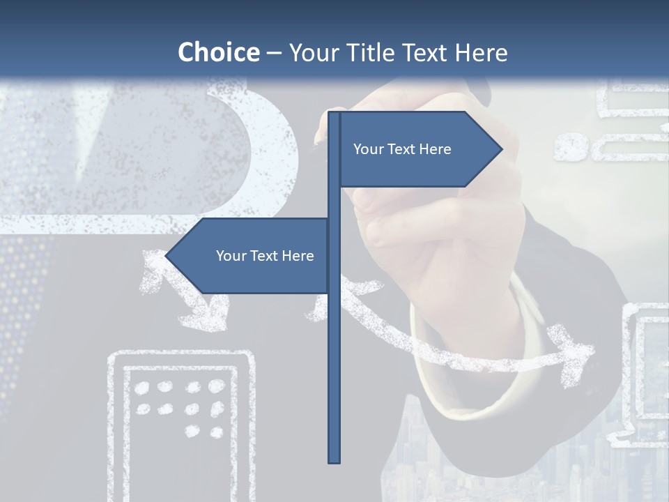 Network Touch Tablet PowerPoint Template