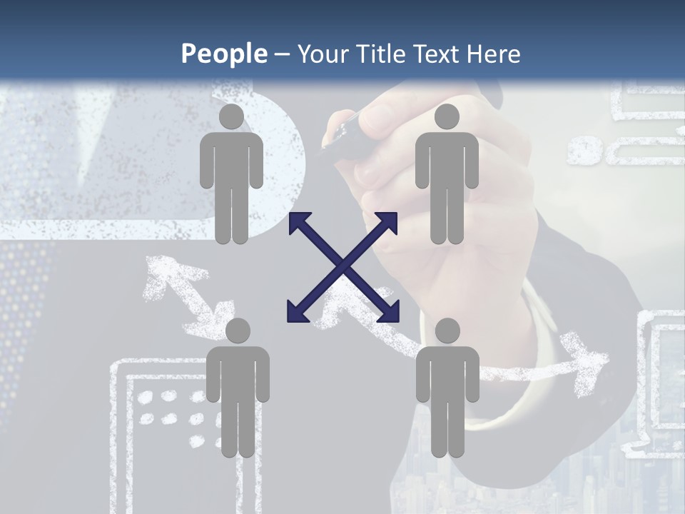 Network Touch Tablet PowerPoint Template