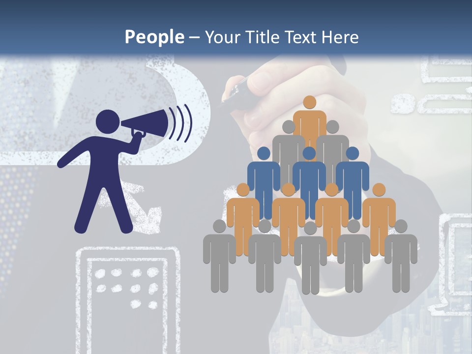 Network Touch Tablet PowerPoint Template