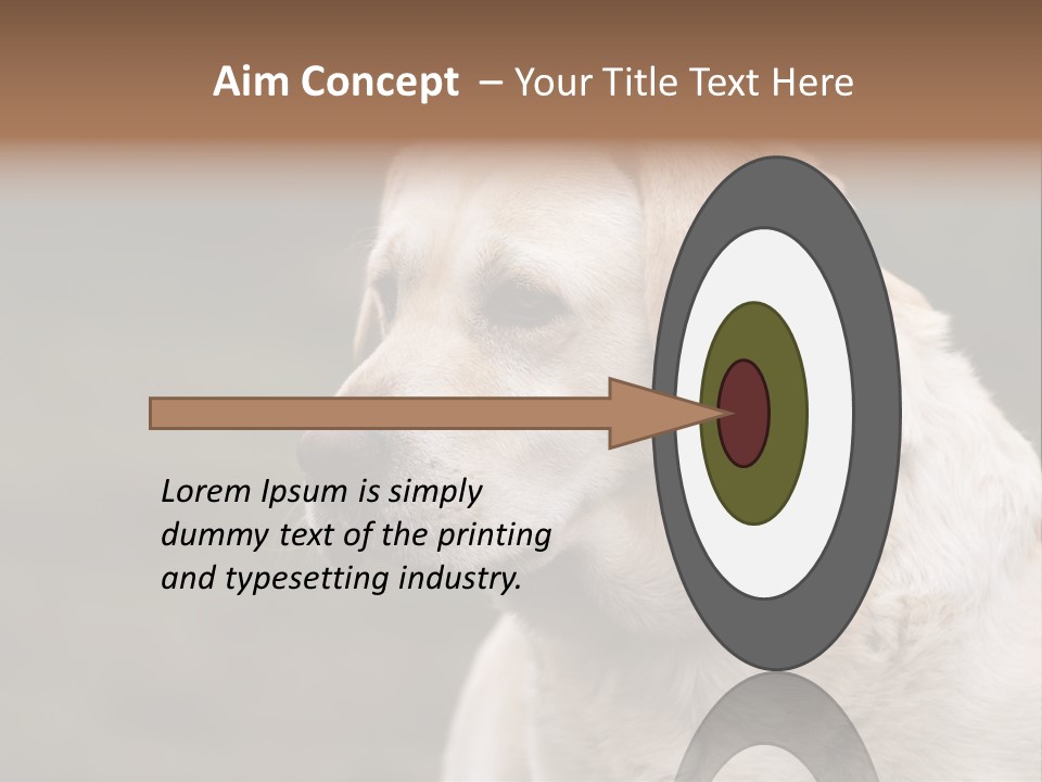 Animal Happy Face PowerPoint Template