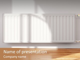 System Wall Radiator PowerPoint Template