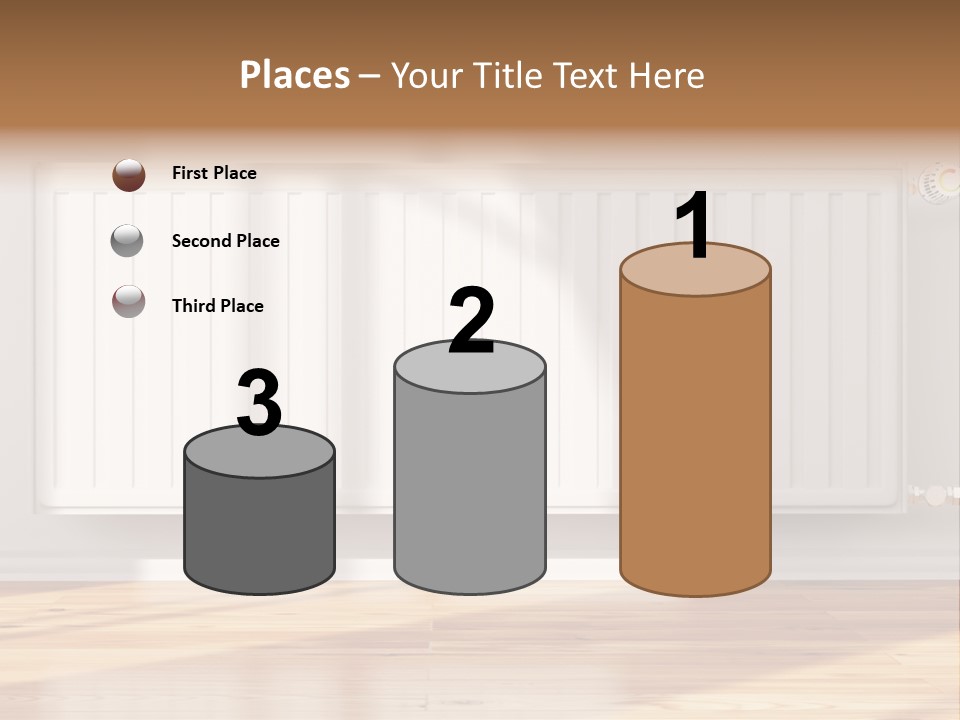 System Wall Radiator PowerPoint Template