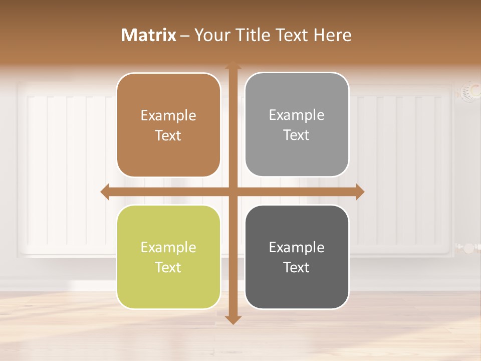 System Wall Radiator PowerPoint Template