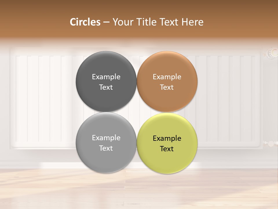 System Wall Radiator PowerPoint Template