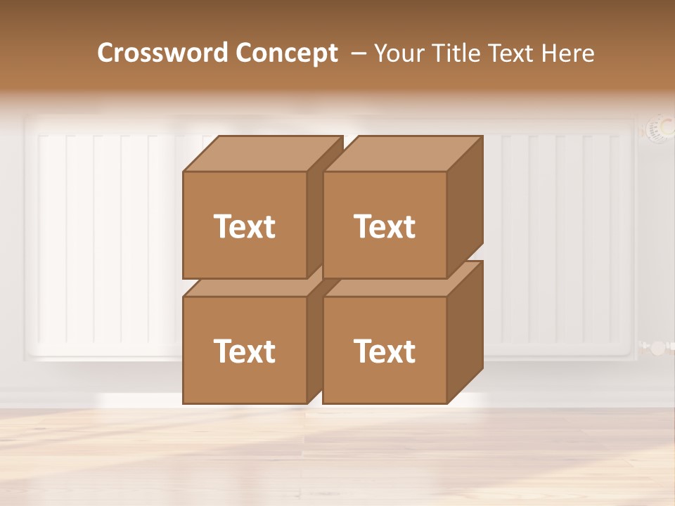 System Wall Radiator PowerPoint Template