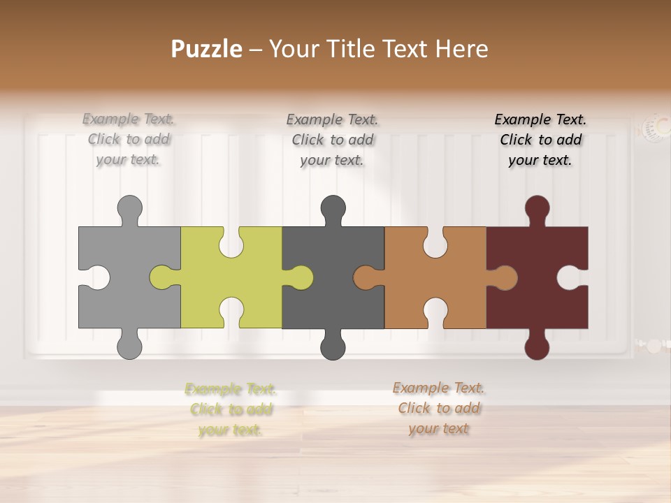 System Wall Radiator PowerPoint Template